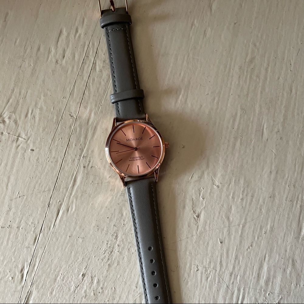 Monroé Classique Watch In Sunburst Solérose BRAND NEW - Picture 4 of 9